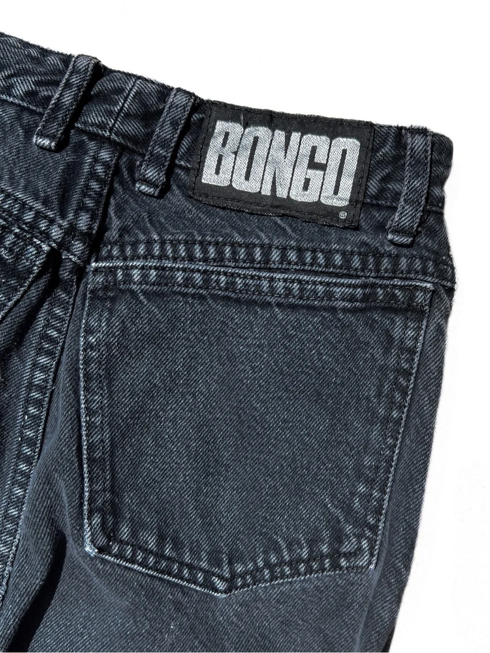 Vintage 90s Bongo Gene Montesano Black High Rise Mom Jeans Womens 7 USA